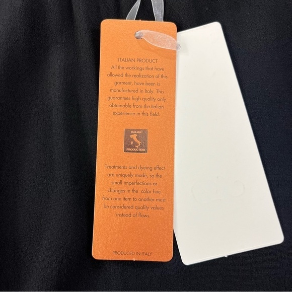 Suzy D JOY LONG BACK VISCOSE HI LO TOP CURVE Womans Sz 3 US 16/18 Made In Italy - Picture 12 of 15